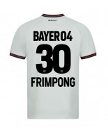 Bayer Leverkusen Jeremie Frimpong #30 Vieraspaita 2023-24 Lyhythihainen